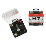 Zestaw zapasowych żarówek z halogenową H7 12V 9 x 6 cm