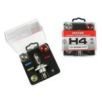 Zestaw zapasowych żarówek z halogenową H4 12 V  P43T