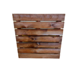 Podest 50 x 50 cm brąz