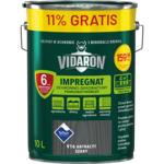 Impregnat Powłokotwórczy Ochronno-Dekoracyjny Antracyt Szary V16 10 l VIDARON