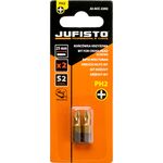 Końcówka krzyżowa PH2 x 25 mm, zestaw: 2 sztuki Jufisto