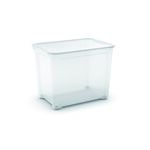Pojemnik z przykrywką T box transparentny 70 l