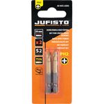 Końcówka krzyżowa PH2 x 50 mm, zestaw: 2 sztuki Jufisto
