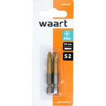 Końcówka krzyżowa PH3 x 50 mm, zestaw: 2 sztuki Waart