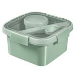 Pojemnik na żywność kwadratowy LUNCH KIT Smart To Go 1,1 l zielony