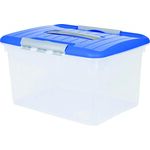 Pojemnik Optima transparentny /
niebieski / srebrny 15 l