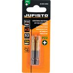 Końcówka krzyżowa PZ2 x 50 mm, zestaw: 2 sztuki Jufisto