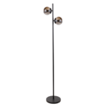 Lampa podłogowa 2-punktowa E14 25W czarny