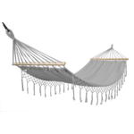 Hamak Miami z frędzlami 200 x 100 cm szary