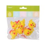 Kurczaki słodziaki 6 sztuk żółty