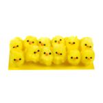 Kurczaki 12 sztuk żółty