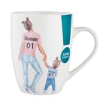 Kubek baryłka 300 ml queen dziewczynka