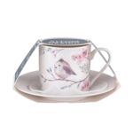 Filiżanka ze spodkiem Pastelowa Wiosna 200 ml