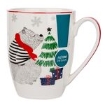 Kubek baryłka Winter Friends 300 ml niedźwiadek