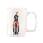 Kubek prosty 300 ml piesek