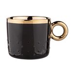 Kubek z wypustkami Palazzo 350 ml czarny