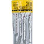 Wiertło do betonu 4 - 10 mm, zestaw: 5 sztuk Condor