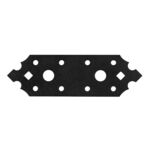 System ozdobny MARK łącznik płaski 13 x 4 x 0,25 cm