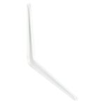 Wspornik stalowy biały 35 cm