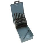 Wiertło do metalu rozmiary 1 - 10 mm, zestaw: 19 sztuk Condor