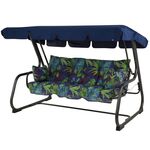 Huśtawka Parma G044-01PB granatowo-zielona