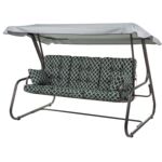 Huśtawka Celebes H028-02PB zielono-biała