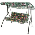 Huśtawka Luna G029-07PB w kwiaty