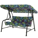 Huśtawka Hawaii G044-01PB granatowo-zielona