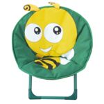 Krzesełko składane pszczółka żółto-zielone