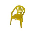 Krzesełko Tola dziecięce żółte