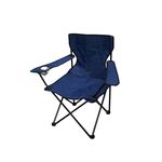 Krzesełko wędkarskie małe granatowe