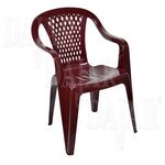 Krzesło Diament bordowe Ołer