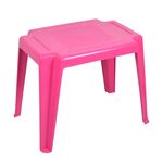 Stolik Lolek dla dzieci różowy prostokąt