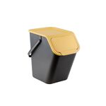 Pojemnik do segregacji Bini basic 25 l żółty