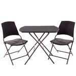 Komplet mebli Austin 84 x 51 x 71 cm wenge