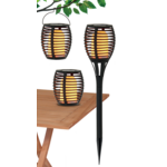 Lampa solarna LED 3 w 1 czarna