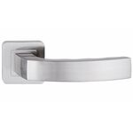 Klamka MONDO zaokrąglony szyld, nikiel