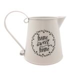 Dzbanek sweet home metalowy 12,5 x 13,5 cm 0542