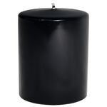 Świeca klubowa lakier czarna 7 x 5,8 cm