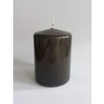 Świeca klasyczna pieńkowa 10 x 7 cm lakier czarna