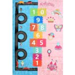 Dywan dziecięcy szary 120 x 180 cm 4040