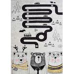 Dywan dziecięcy szary 160 x 230 cm 4045