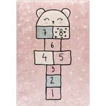 Dywan dziecięcy wielokolorowy 80 x 150 cm 4007