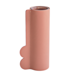 Wazon szklany w osłonce róż 5,5 x 21 cm