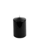 Świeca klasyczna lakier czarna 10 x 15 cm