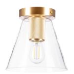 Plafon szklany stożek madrid 16 x 20 cm EP018-B