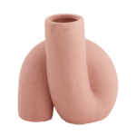 Wazon porcelanowy róż 6,5 x 10,3 x 11,5 cm