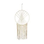 Makrama okrągła kremowa 38 cm