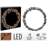 Obrączka 48 cm 400 LED ciepła biel