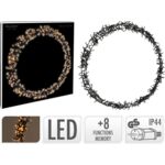 Pierścień 68 cm 600 LED ciepła biel